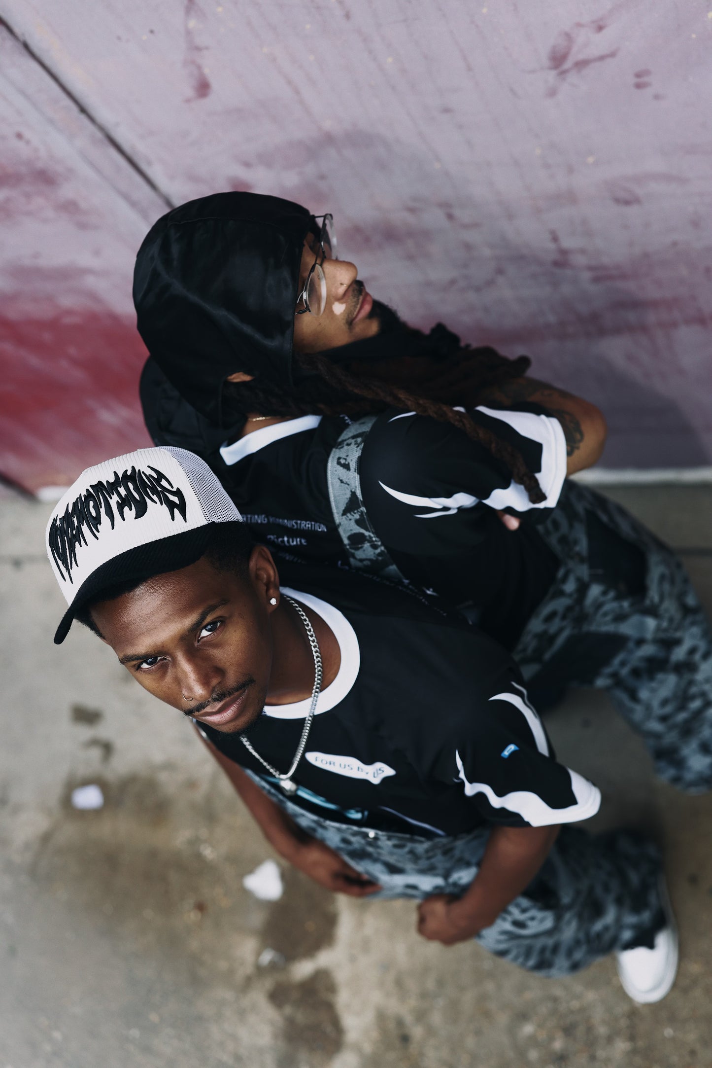 White Knight Corduroy Trucker Hat