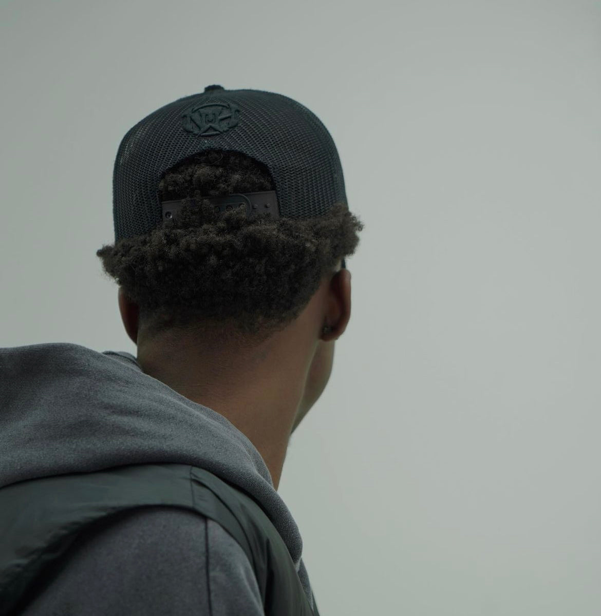 Blackout Corduroy Trucker Hat